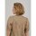 Textiel Dames Tops / Blousjes Coster Copenhagen Zandkleurige blouse met korte mouwen Bruin