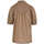 Textiel Dames Tops / Blousjes Coster Copenhagen Zandkleurige blouse met korte mouwen Bruin