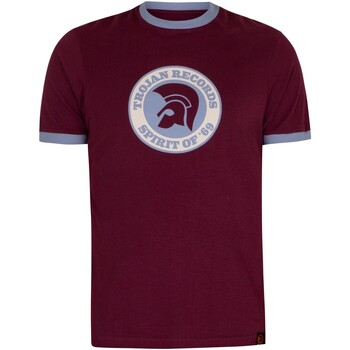 Textiel Heren T-shirts korte mouwen Trojan Spirit Of 69 T-Shirt Rood