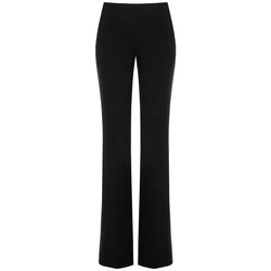 Textiel Dames Broeken / Pantalons Rinascimento CFC0117683003 Zwart