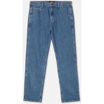 Textiel Heren Broeken / Pantalons Dickies Houston denim Blauw