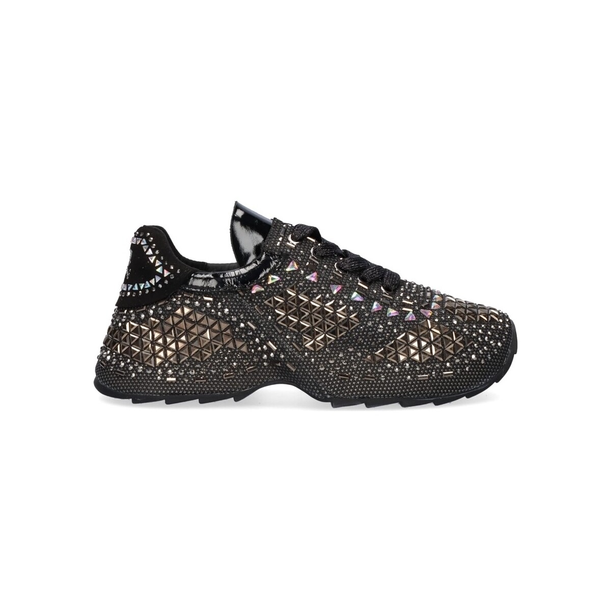 Schoenen Dames Sneakers Exé Shoes EXÉ Sneakers 2988-18 - Black Zwart