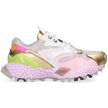 Schoenen Dames Sneakers Exé Shoes EXÉ Sneakers 134-19 - Grey/Pink/Silver Multicolour