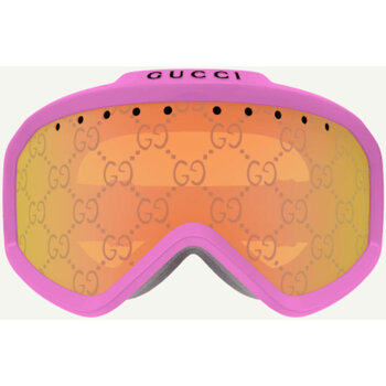 Accessoires Sportaccessoires Gucci Occhiali da Sole  Maschera da Sci e Snowboard GG1210S 004 Roze