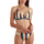 Textiel Dames Bikini Admas 2-delig driehoekige bikiniset Stripes Color Multicolour