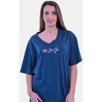 Textiel Dames T-shirts & Polo’s Liu Jo TA4144-J6040 Blauw