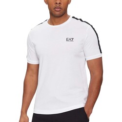 Textiel Heren T-shirts & Polo’s Emporio Armani EA7 T-Shirt Wit