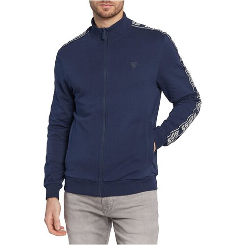 Textiel Heren Sweaters / Sweatshirts Guess Z2YQ12 K6ZS1 Blauw