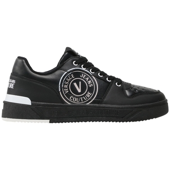 Schoenen Heren Sneakers Versace 76YA3SJ1 Zwart