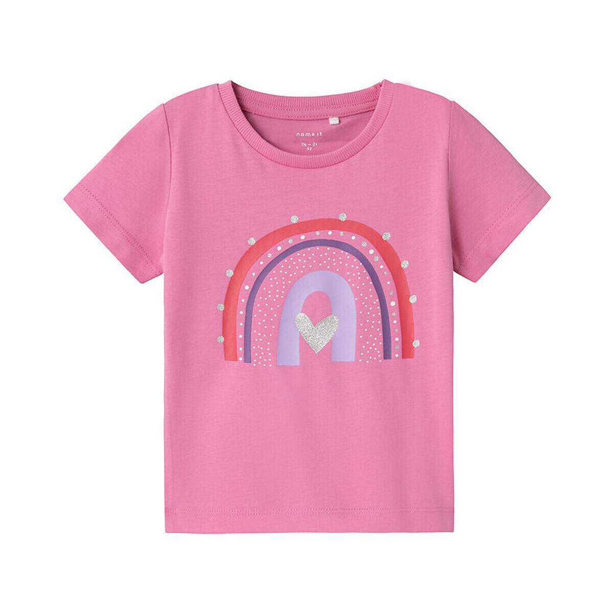 Textiel Meisjes T-shirts & Polo’s Name it  Roze