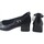 Schoenen Dames Allround Bienve Zapato señora  s2499 negro Zwart