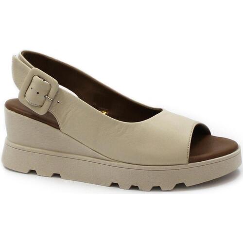 Schoenen Dames Sandalen / Open schoenen Bueno Shoes BUE-E24-WY8600-PA Bruin