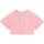 Textiel Meisjes T-shirts korte mouwen Marc Jacobs W60168 Roze