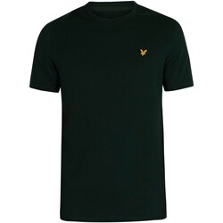 Textiel Heren T-shirts korte mouwen Lyle & Scott Logo T-shirt Groen
