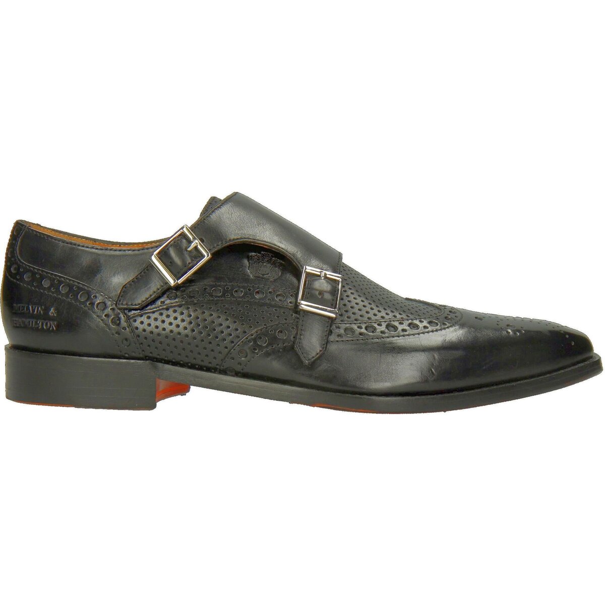 Schoenen Heren Derby & Klassiek Melvin & Hamilton Zakelijke schoenen Zwart