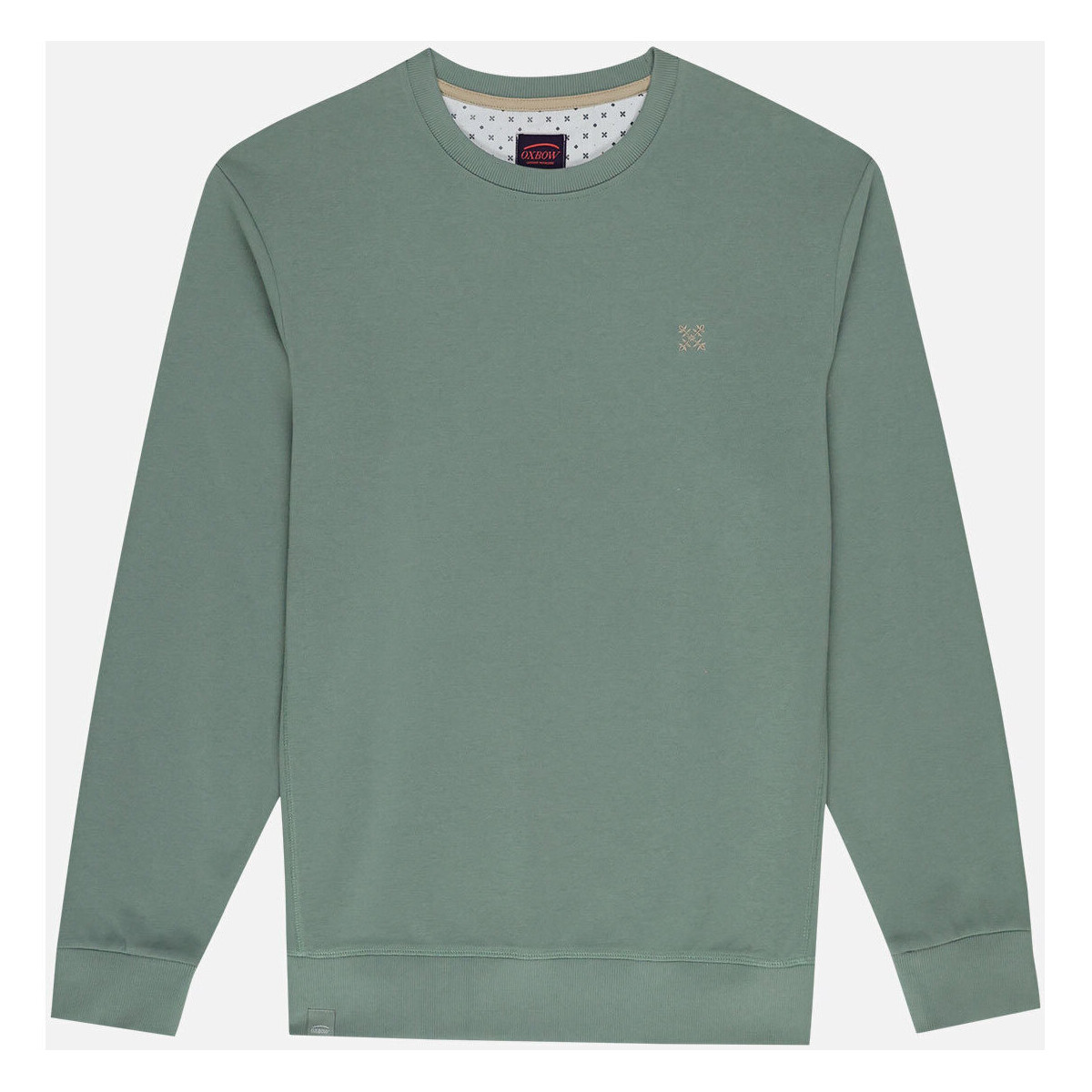 Textiel Heren Sweaters / Sweatshirts Oxbow Essentieel sweatshirt met ronde hals SOUET Groen