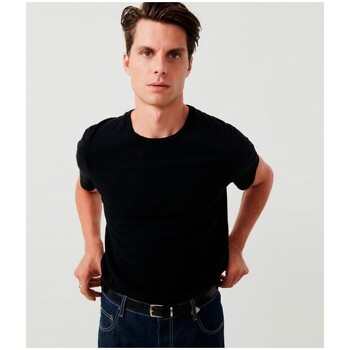 Textiel Heren T-shirts korte mouwen American Vintage  Zwart