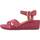 Schoenen Dames Sandalen / Open schoenen Geox D ISCHIA CORDA Roze