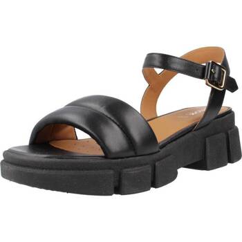 Schoenen Dames Sandalen / Open schoenen Geox D LISBONA Zwart