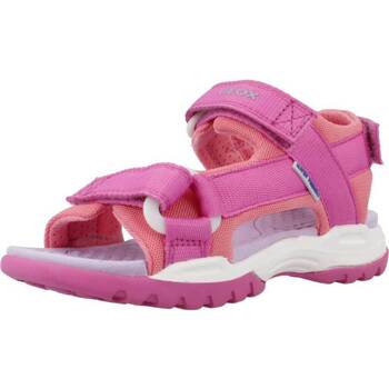 Schoenen Meisjes Sandalen / Open schoenen Geox J BOREALIS GIRL A Roze