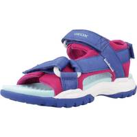 Schoenen Meisjes Sandalen / Open schoenen Geox J BOREALIS GIRL A Blauw