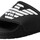Schoenen Heren slippers Emporio Armani Logo Sliders Zwart