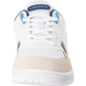 Lacoste T-Clip 124 5 SMA leren sneakers Wit