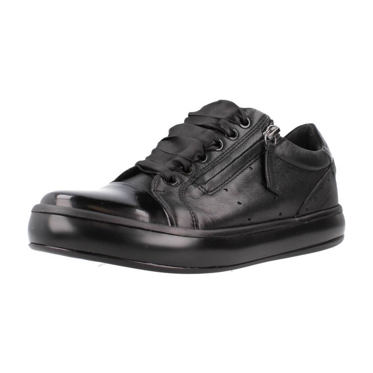 Schoenen Dames Sneakers Geox D LEELU' Zwart