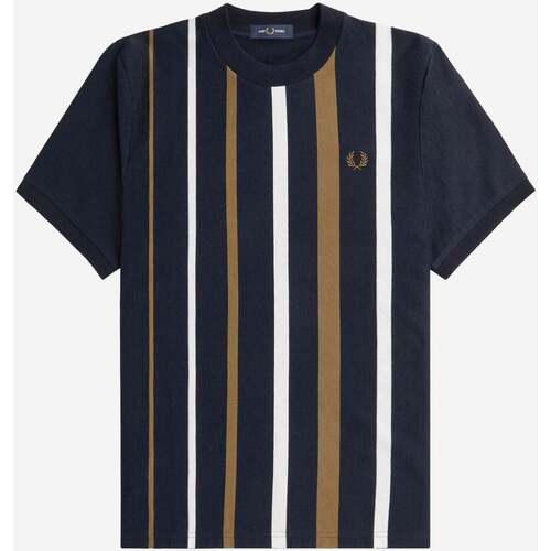 Textiel Heren T-shirts & Polo’s Fred Perry Gradient stripe t-shirt Other