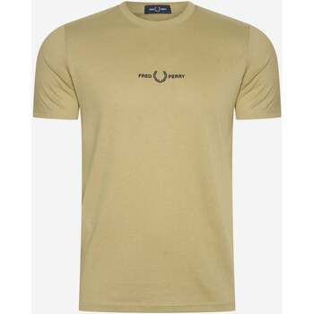 Textiel Heren T-shirts & Polo’s Fred Perry Embroidered t-shirt Other