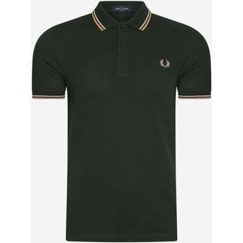 Fred Perry Twin tipped  shirt Groen