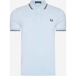 Textiel Heren T-shirts & Polo’s Fred Perry Twin tipped  shirt Groen
