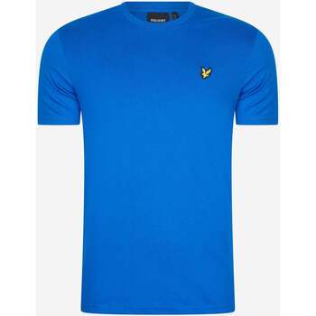 Lyle & Scott Plain t-shirt Blauw