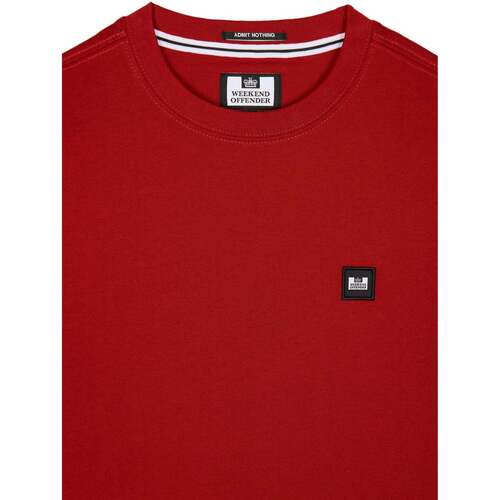 Textiel Heren T-shirts & Polo’s Weekend Offender Cannon beach Rood