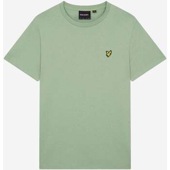 Textiel Heren T-shirts & Polo’s Lyle & Scott Plain t-shirt Groen