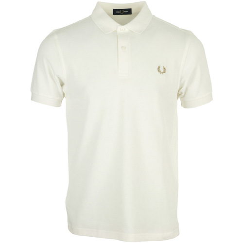 Textiel Heren T-shirts & Polo’s Fred Perry Plain Wit