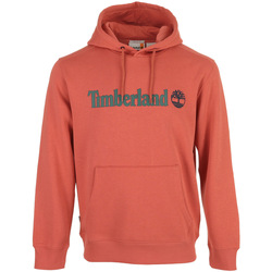 Textiel Heren Sweaters / Sweatshirts Timberland Linear Logo Hoodie Oranje