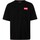 Textiel Heren T-shirts korte mouwen Diesel Nlabel T-shirt Zwart