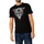 Textiel Heren T-shirts korte mouwen Antony Morato Osaka Panter T-shirt Zwart