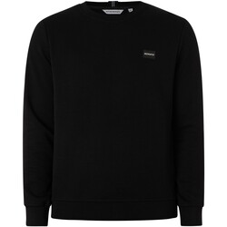 Textiel Heren Sweaters / Sweatshirts Antony Morato Dynamisch Box-logo slank sweatshirt Zwart