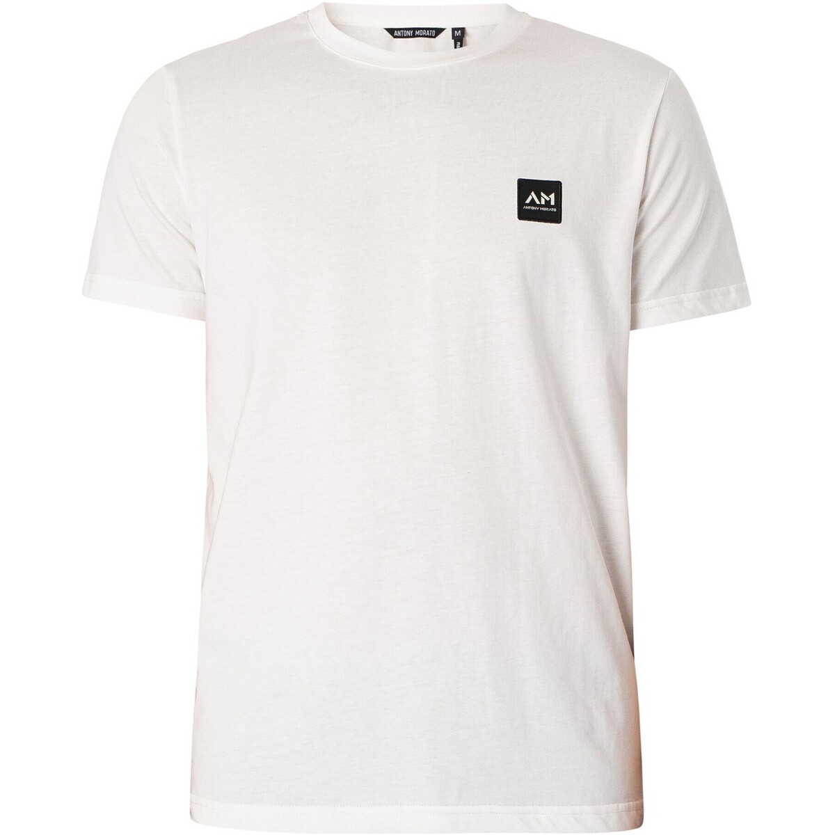 Textiel Heren T-shirts korte mouwen Antony Morato T-shirt met Seattle Box-logo Wit
