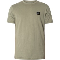 Textiel Heren T-shirts korte mouwen Antony Morato T-shirt met Seattle Box-logo Groen