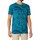 Textiel Heren T-shirts korte mouwen Superdry Vintage overdye bedrukt T-shirt Blauw