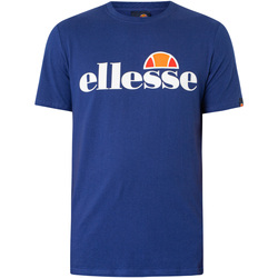 Textiel Heren T-shirts korte mouwen Ellesse Prado T-shirt Blauw