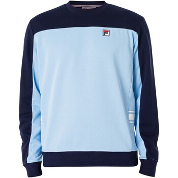 Fila Mat kleurblok sweatshirt Blauw