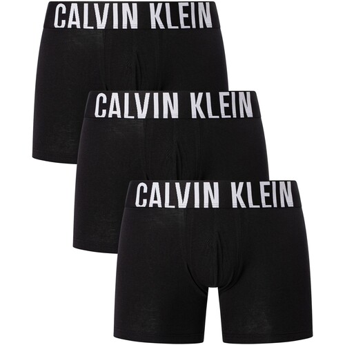 Ondergoed Heren BH's Calvin Klein Jeans Intense Power 3-pack boxershorts Zwart