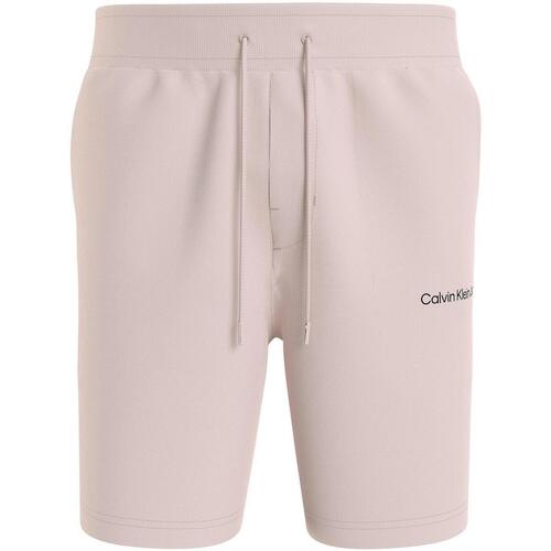 Textiel Heren Korte broeken / Bermuda's Calvin Klein Jeans  Roze