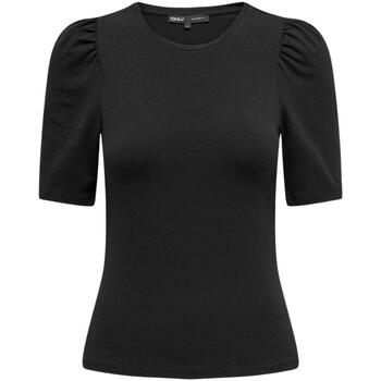 Textiel Dames T-shirts & Polo’s Only  Zwart