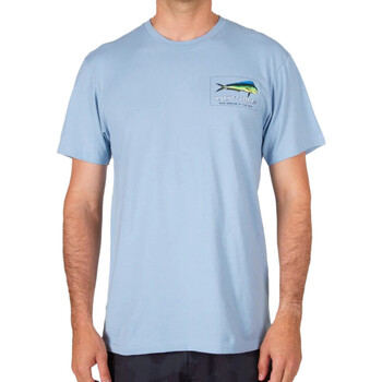 Textiel Heren T-shirts korte mouwen Salty Crew  Blauw