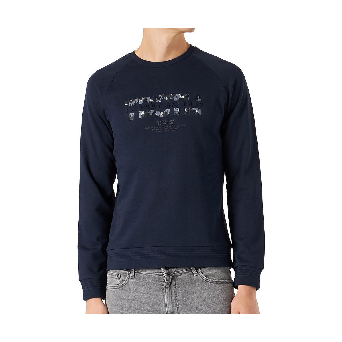 Textiel Heren Sweaters / Sweatshirts Teddy Smith  Blauw